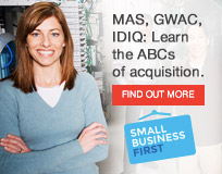 Image Reads - MAS, GWAC, IDIQ: learn the ABC's of acquisition - Click to find out how 