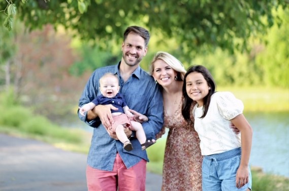Chris Eischen and family. 