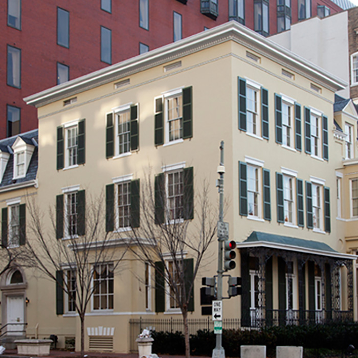 Dolley Madison House, Washington, DC, is an example of Federal style architecture