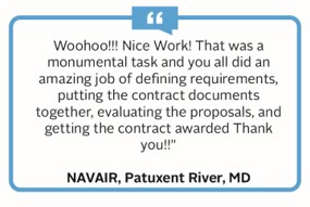 Quote about how well the large SOP process worked. 