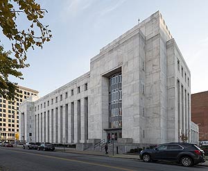 Exterior, Joel Solomon Federal Building and U.S. Courthouse, Chattanooga, TN