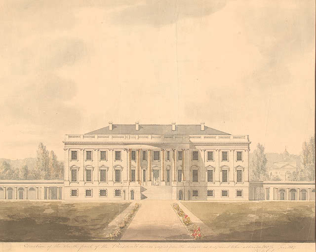  President's House, Benjamin Henry Latrobe