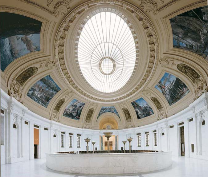 Image of Rotunda in Alex Hamilton building in NYC