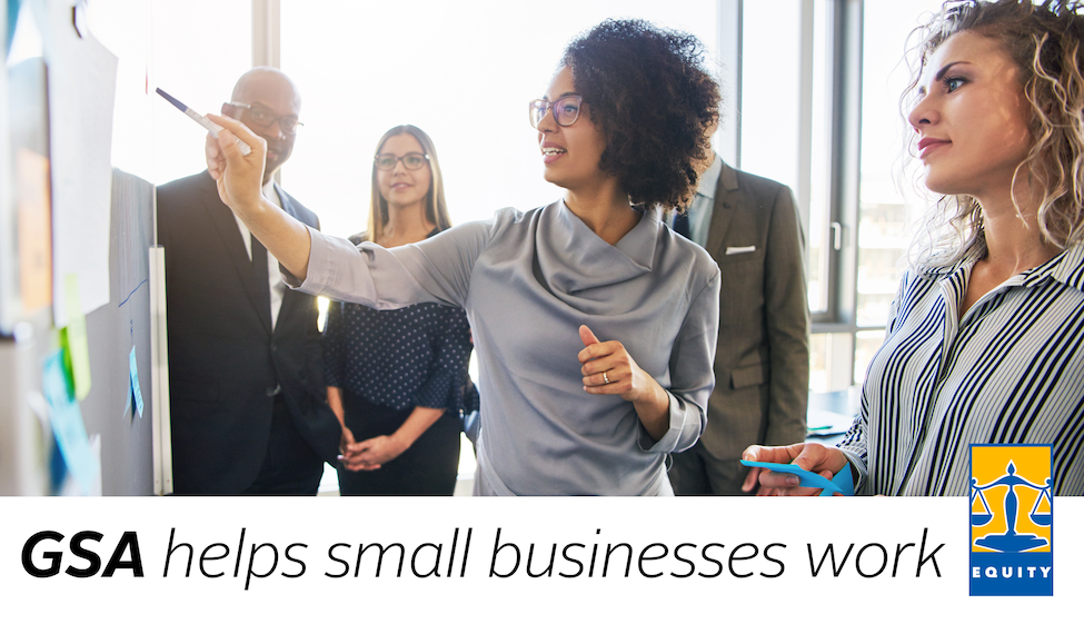 Group of people in a project meeting