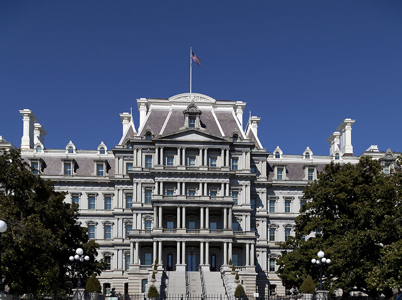 Dwight D. Eisnehower Executive Office Building, Washington, DC.