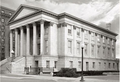 Exterior, Owen B. Pickett US Custom House, Norfolk, VA.