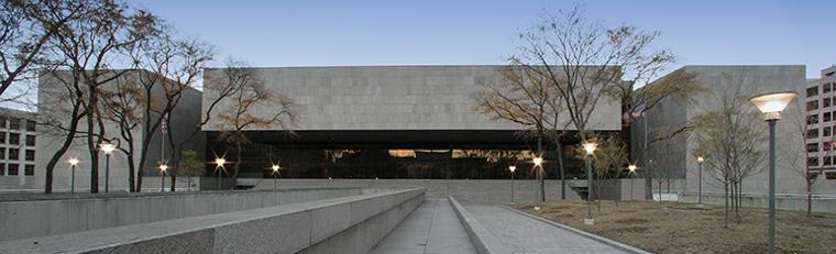 U.S. Tax Court Building, Washington DC, designed by Victor Lundy