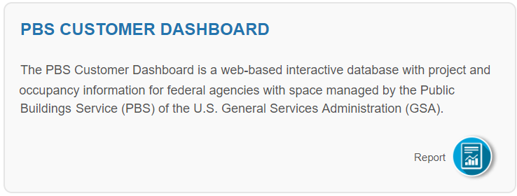Screen shot of PBS customer dashboard message