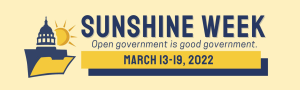 Sunshine Week Blog Image