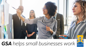 Group of people in a project meeting