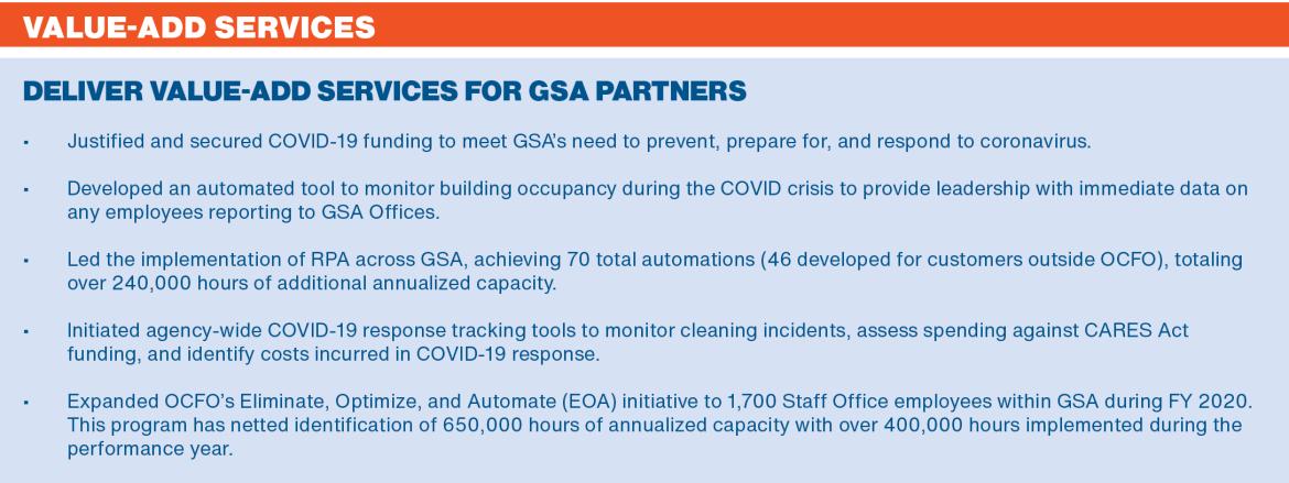 FY20 GSA AFR Value add Services