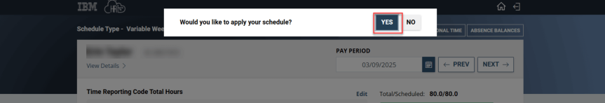 employee timesheet apply schedule