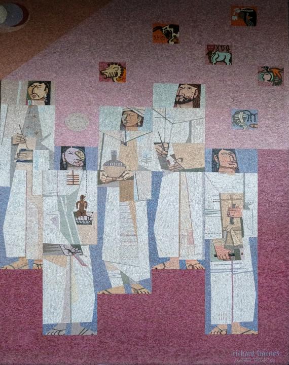 Charles Richard Haines Mosaic