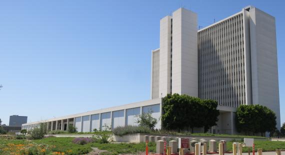 The U.S. Federal Building at 11000 Wilshire Blvd. in Los Angeles