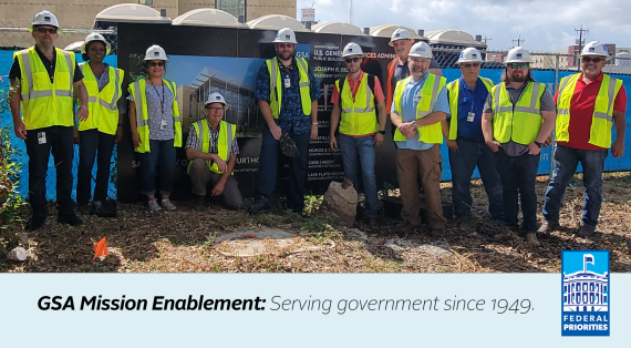 Transition Team with GSA Enablement Banner