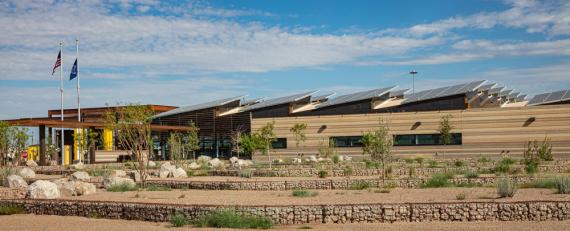 exterior view of Columbus LPOE