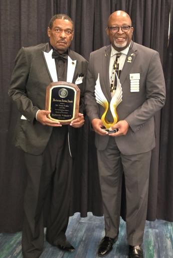 R8 James Foster and Michael Smith receiving BIG awards 2024