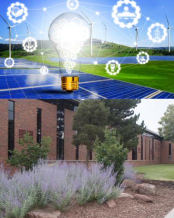 R8 DFC Building 56 Innovation graphic with building