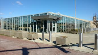 View of Michigan Building Exterior