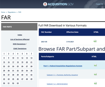 FAR Homepage