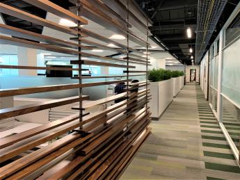 Newly renovated space for USDA in the Bennett Federal Building.