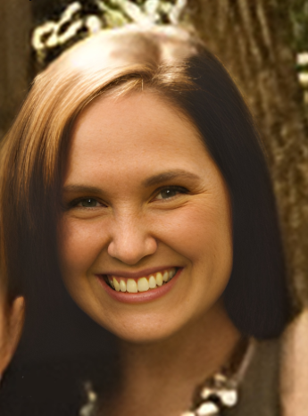 Photo of woman with brown hair