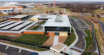 New Kansas City FBI Building Aerial Shot