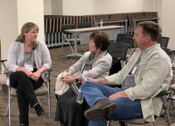 Michelle Leshe talks individually with veteran owned business leaders.