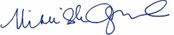 Nimisha Agarwal CFO signature