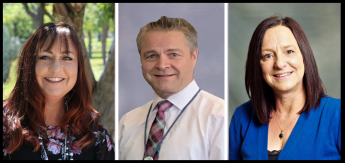 Lynn Arceneaux, Andrew Lenz and Suzie Davis were presented with ICARE Awards from the Salt Lake City Department of Veterans Affa