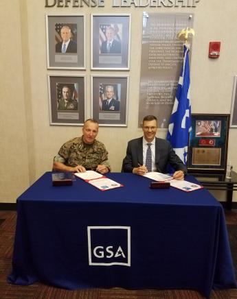 FAS Commissioner Alan Thomas signs MOU