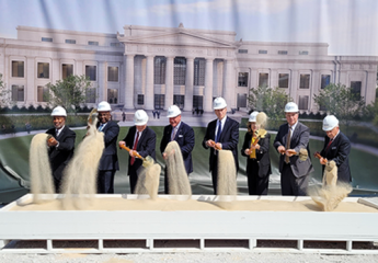 Groundbreaking for U.S. Courthouse in Huntsville, AL. 